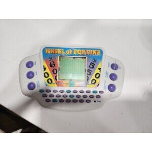 Vintage 2003 Hasbro Wheel of Fortune Tiger Handheld Electronic Game Working